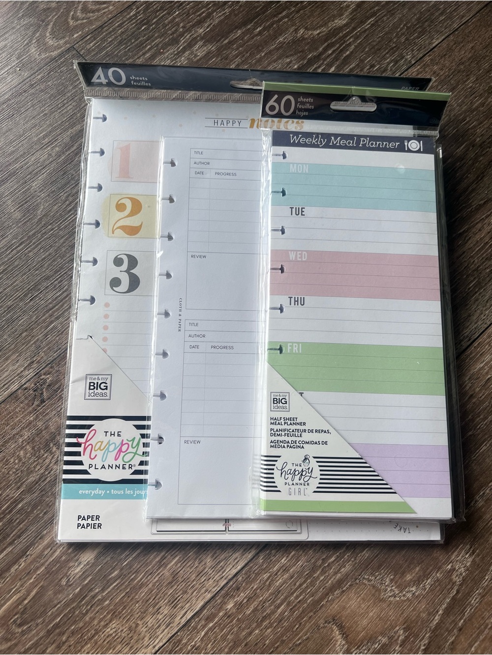 Happy Planner Sheets